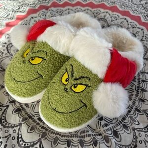 Christmas Grinch Slippers
